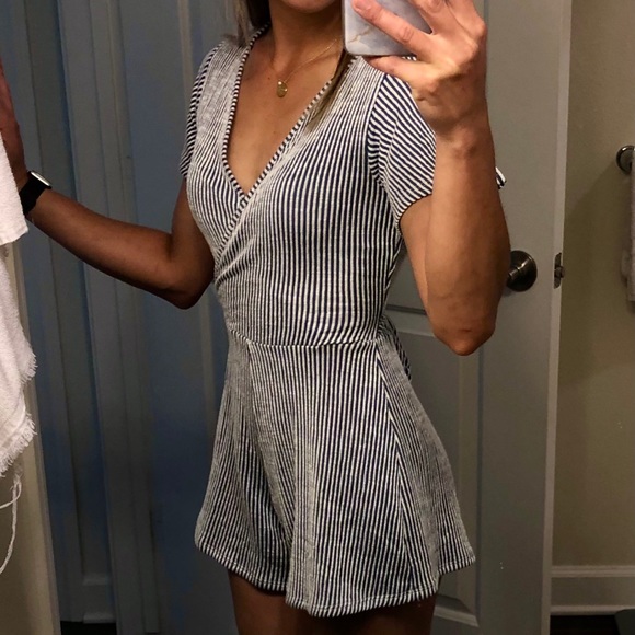 Striped Romper - Picture 6 of 6